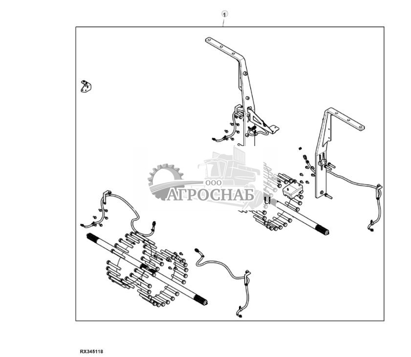 Набор средств для модернизации моста, гусеничные ленты 762914,4 мм (3036 дюймов), ширина колеи 2,24 м (88 дюймов), комплект для самостоятельной установки - ST947535 473.jpg